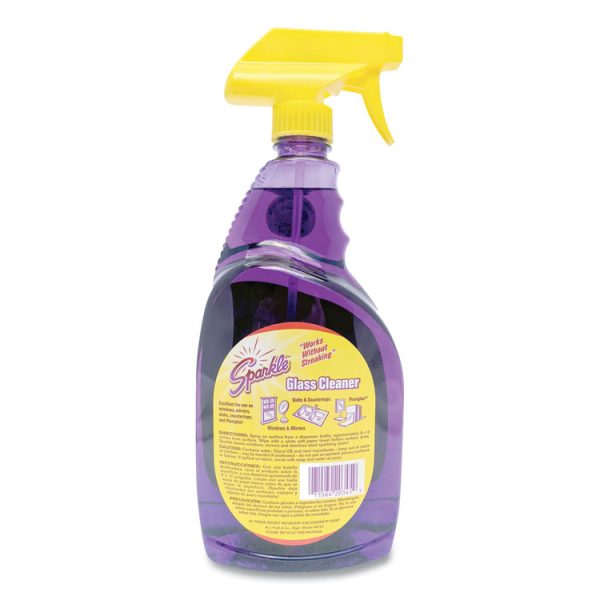 Glass Cleaner, 33.8 Oz Spray Bottle, 12/carton - Image 3