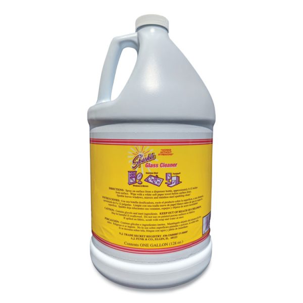 Glass Cleaner, 1 Gal Bottle Refill, 4/carton - Image 3