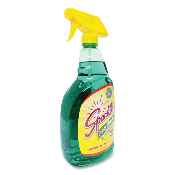 Green Formula Glass Cleaner, 33.8 Oz Bottle, 12/carton - Image 4