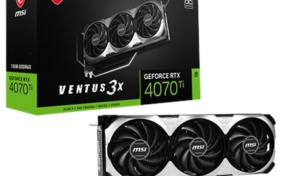 GeForce RTX 4070 Ti VENTUS 3X