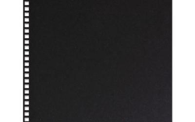 ProClick Pre-Punched Presentation Covers, Black, 11 x 8.5, Punched, 25/Pack