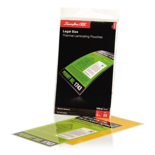 Ultraclear Thermal Laminating Pouches, 3 Mil, 9" X 14.5", Gloss Clear, 25/pack - Image 3
