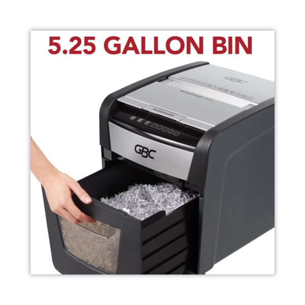 Autofeed+ 60X Super Cross-Cut Home Shredder, 60 Auto/6 Manual Sheet Capacity - Image 6
