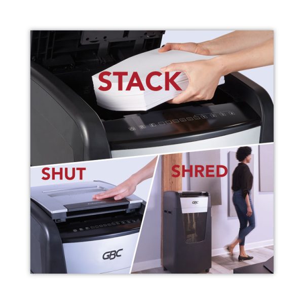 Autofeed+ 750M Micro-Cut Large Office Shredder, 750 Auto/15 Manual Sheet Capacity - Image 6