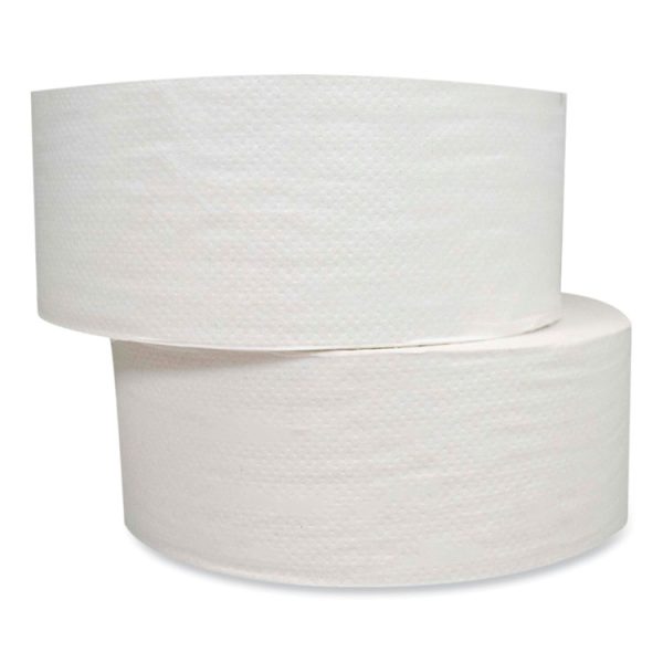 Jumbo Jrt Bath Tissue, Septic Safe, 2-Ply, White, 3.25" X 720 Ft, 12 Rolls/carton - Image 4