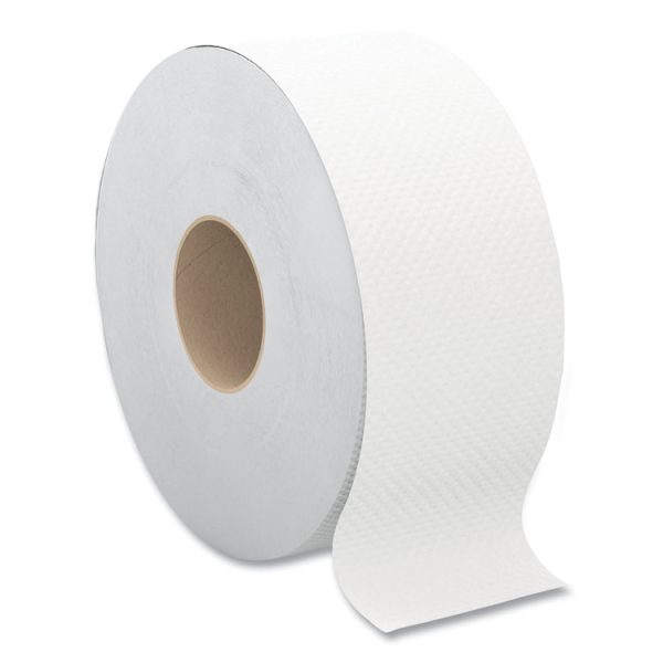 Jumbo Bath Tissue, Septic Safe, 2-Ply, White, 3.5" x 750 ft, 12/Carton - Image 3