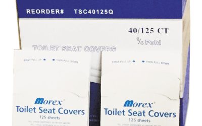 Quarter-Fold Toilet Seat Covers, 14.17 x 16.73, White, 5,000/Carton
