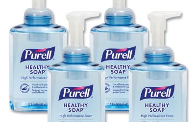 CLEAN RELEASE Technology (CRT) HEALTHY SOAP High Performance Foam, Fresh Scent, 515 mL, 4/Carton