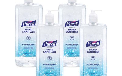 Advanced Hand Sanitizer Refreshing Gel, 1.5 L Pump Bottle, Clean Scent, 4/Carton