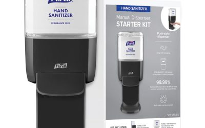 Advanced Hand Sanitizer Foam ES4 Starter Kit, Graphite