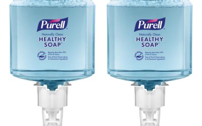 CLEAN RELEASE Technology HEALTHY SOAP Naturally Clean Foam, For ES4 Dispensers, Citrus, 1,200 mL, 2/Carton