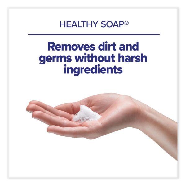 HEALTHY SOAP Gentle and Free Foam, For ES4 Dispensers, Fragrance-Free, 1,200 mL, 2/Carton - Image 3