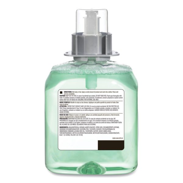 Luxury Foam Hair And Body Wash, Cucumber Melon Scent, 1,250 Ml Refill - Image 5