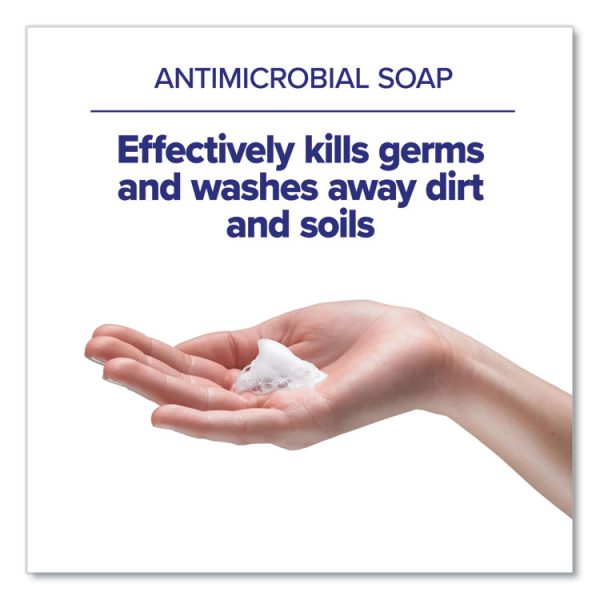 Healthcare HEALTHY SOAP 2% CHG Antimicrobial Foam, for CS4 Dispensers, Fragrance-Free, 1,250 mL, 3/Carton - Image 2