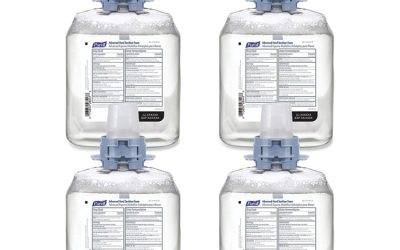 Advanced Hand Sanitizer Foam, For Cs4 And Fmx-12 Dispensers, 1,200 Ml, Unscented, 4/carton