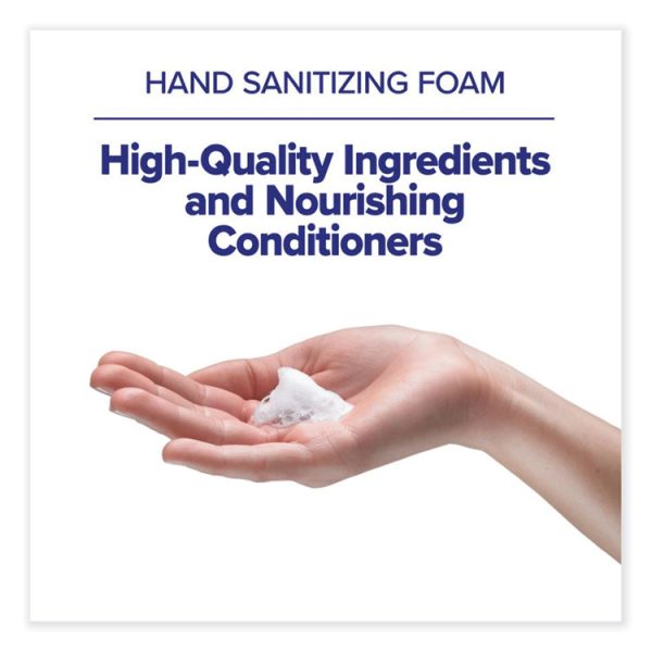 Advanced Hand Sanitizer Foam, For Cs4 And Fmx-12 Dispensers, 1,200 Ml, Unscented, 4/carton - Image 2