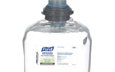 Advanced Hand Sanitizer Green Certified TFX Refill, Foam, 1,200 ml, Fragrance-Free