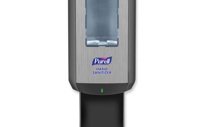 Cs6 Hand Sanitizer Dispenser, 1,200 Ml, 5.79 X 3.93 X 15.64, Graphite