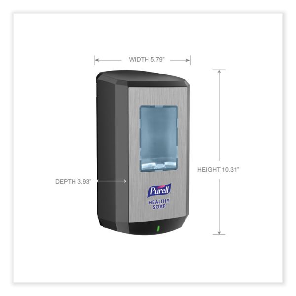 Cs6 Soap Touch-Free Dispenser, 1,200 Ml, 4.88 X 8.8 X 11.38, Graphite - Image 5