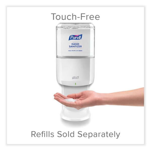 Es8 Touch Free Hand Sanitizer Dispenser, 1,200 Ml, 5.25 X 8.56 X 12.13, White - Image 2