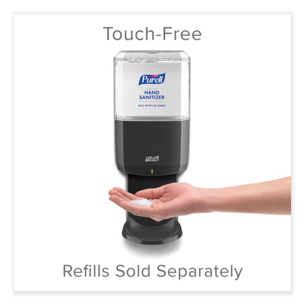 Es8 Touch Free Hand Sanitizer Dispenser, 1,200 Ml, 5.25 X 8.56 X 12.13, Graphite - Image 2