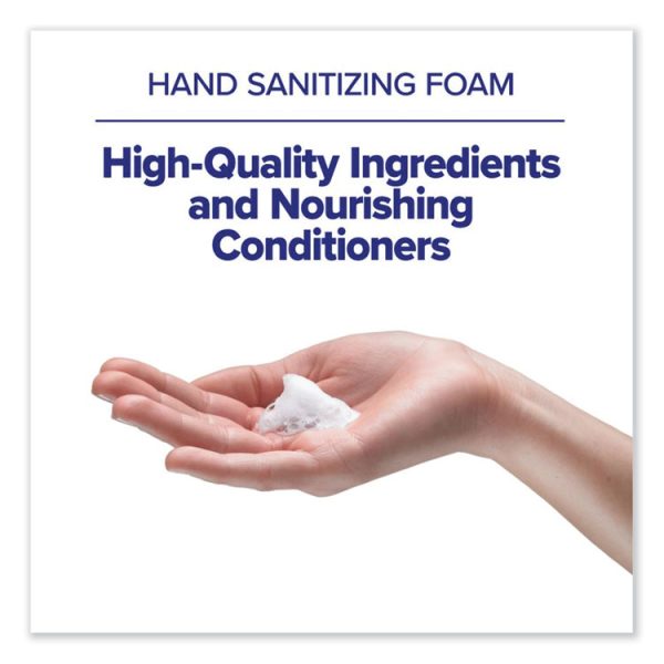 Advanced Hand Sanitizer Foam, For ES8 Dispensers, 1,200 mL, Clean Scent, 2/Carton - Image 3