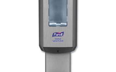 Cs8 Hand Sanitizer Dispenser, 1,200 Ml, 5.79 X 3.93 X 15.64, Graphite