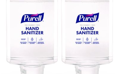 Advanced Hand Sanitizer Fragrance Free Foam, For ES10 Automatic Dispensers, 1,200 mL Refill, Fragrance Free, 2/Carton