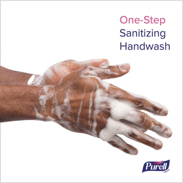 Antimicrobial Fragrance Free Foaming Hand Soap, For ES10 Dispensers, 1,200 mL Refill, 2/Carton - Image 3