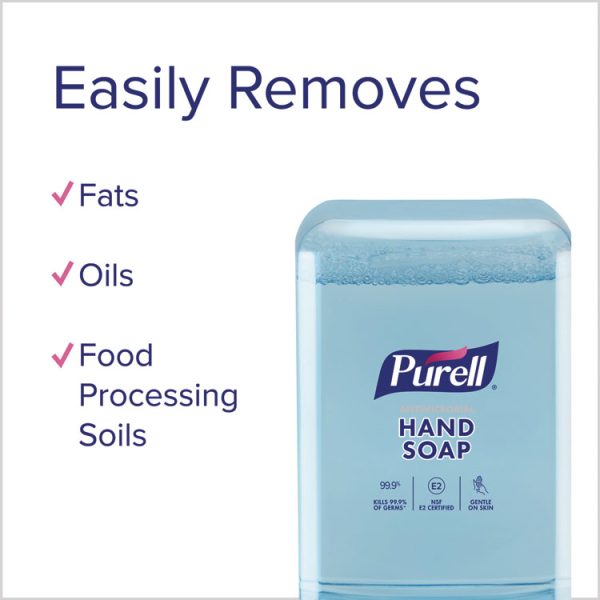 Antimicrobial Fragrance Free Foaming Hand Soap, For ES10 Dispensers, 1,200 mL Refill, 2/Carton - Image 4