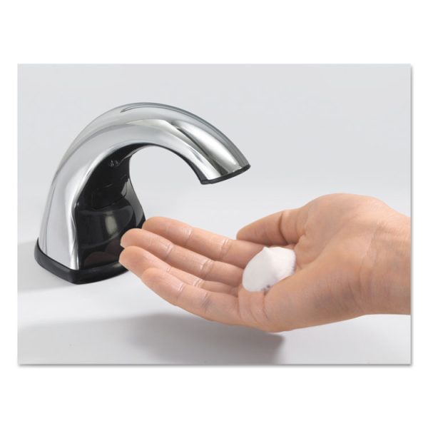 Cxi Touch Free Counter Mount Soap Dispenser, 1,500 Ml/2,300 Ml, 2.25 X 5.75 X 9.39, Chrome - Image 7