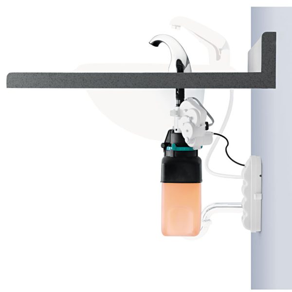 Cxi Touch Free Counter Mount Soap Dispenser, 1,500 Ml/2,300 Ml, 2.25 X 5.75 X 9.39, Chrome - Image 4