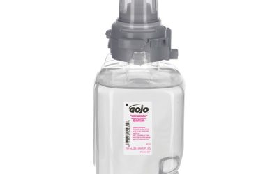 Antibacterial Foam Hand Wash Refill for ADX-7 Dispensers, Plum Scent, 700 mL, 4/Carton