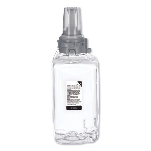 Clear and Mild Foam Handwash, For ADX-12 Dispenser, Fragrance-Free, 1,250 mL - Image 2