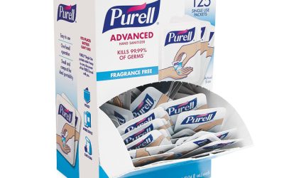 Advanced Hand Sanitizer Single Use, Gel , 1.2 mL, Packet, Fragrance-Free, 125/Box, 12 Box/Carton