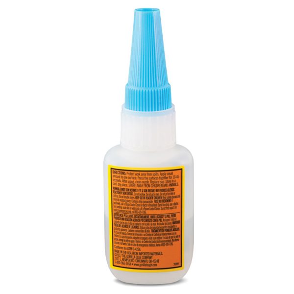 Super Glue, 0.53 Oz, Dries Clear, 4/carton - Image 4