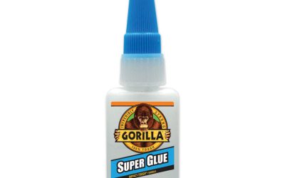 Super Glue, 0.53 Oz, Dries Clear, 4/carton