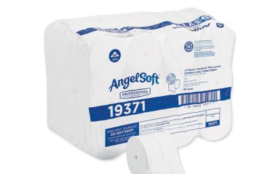 Compact Coreless Bath Tissue, Septic Safe, 2-Ply, White, 750 Sheets/roll, 36/carton