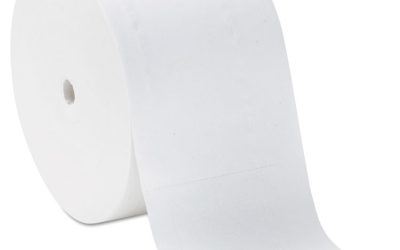 Coreless Bath Tissue, Septic Safe, 2-Ply, White, 1,125 Sheets/Roll, 18 Rolls/Carton