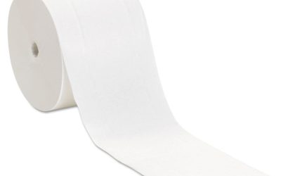 Coreless Bath Tissue, Septic Safe, 2-Ply, White, 1,000 Sheets/Roll, 36 Rolls/Carton