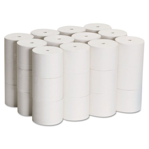 Coreless Bath Tissue, Septic Safe, 2-Ply, White, 1,000 Sheets/Roll, 36 Rolls/Carton - Image 2