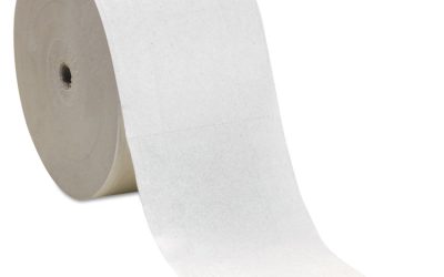 Coreless Bath Tissue, Septic Safe, 2-Ply, White, 1,500 Sheets/Roll, 18 Rolls/Carton