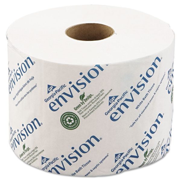 Pacific Blue Basic High-Capacity Bathroom Tissue, Septic Safe, 2-Ply, White, 1,000 Sheets/roll, 48 Rolls/carton - Image 3