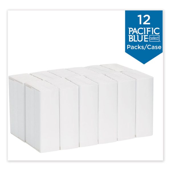 Pacific Blue Select C-Fold Paper Towels, 2-Ply, 10.1 x 12.7, White, 120/Pack, 12 Packs/Carton - Image 5