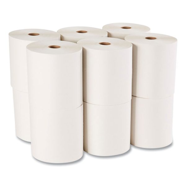 Pacific Blue Select Premium Nonperf Paper Towels, 2-Ply, 7.88 x 350 ft, White, 12 Rolls/Carton - Image 6