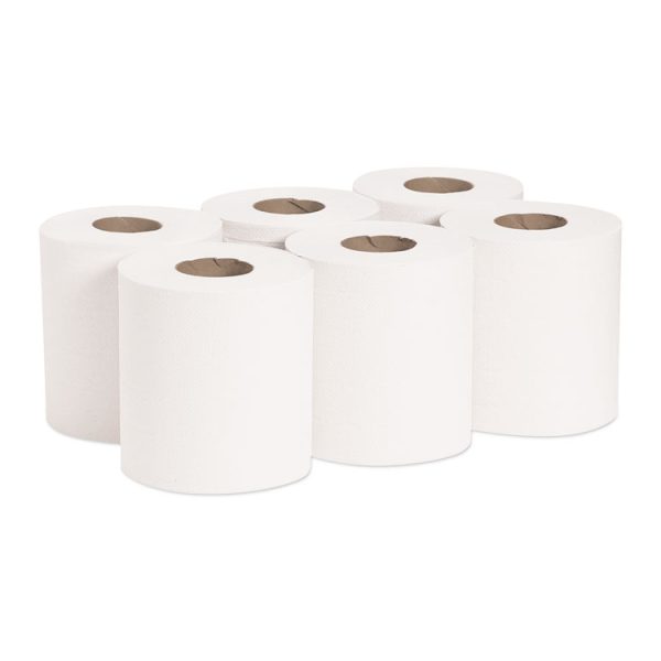 Pacific Blue Select 2-Ply Center-Pull Perf Wipers, 2-Ply, 8.25 x 12, White, 520/Roll, 6 Rolls/Carton