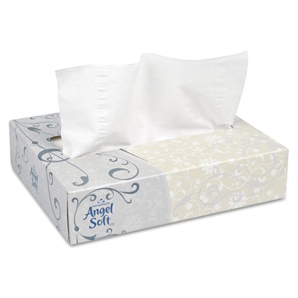 Facial Tissue, 2-Ply, White, 50 Sheets/box, 60 Boxes/carton