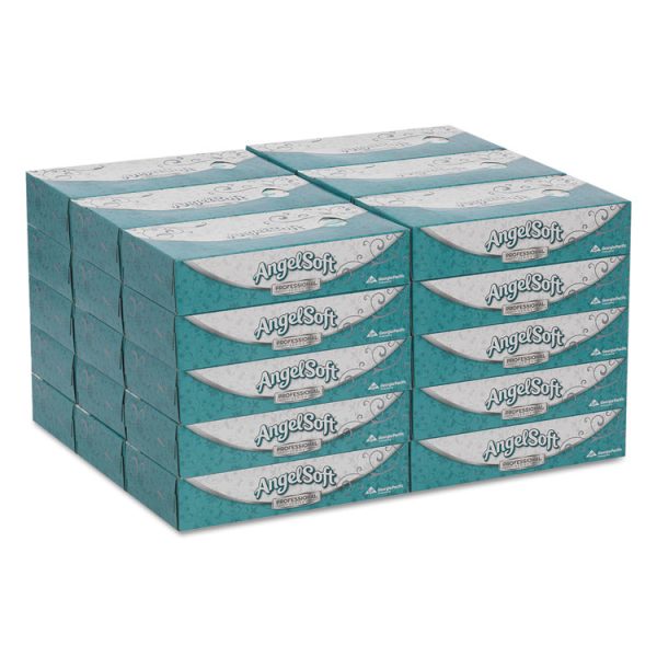 Premium Facial Tissues in Flat Box, 2-Ply, White, 100 Sheets, 30 Boxes/Carton - Image 4