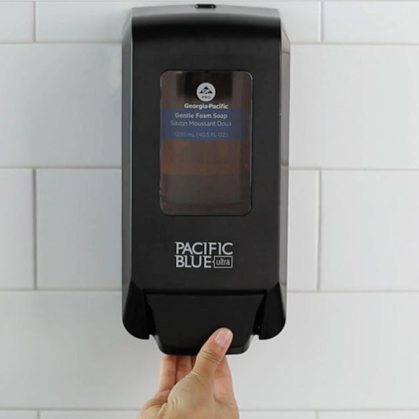 Pacific Blue Ultra Soap/sanitizer Dispenser 1,200 Ml Refill, 5.6 X 4.4 X 11.5, Black - Image 2