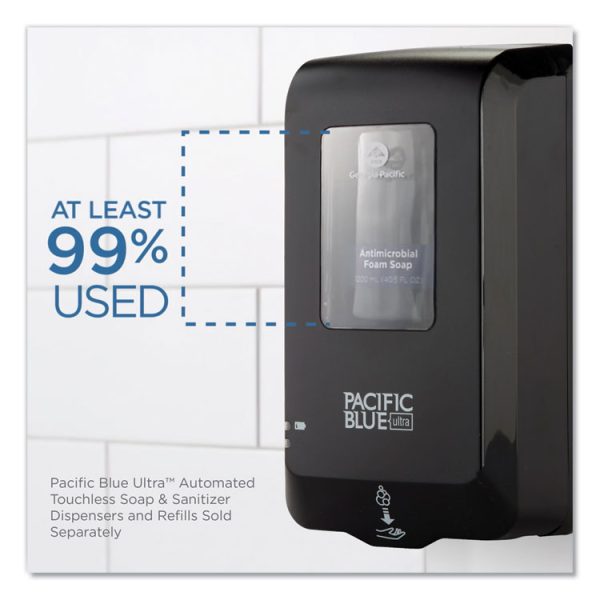 Pacific Blue Ultra Automated Touchless Soap/sanitizer Dispenser, 1,000 Ml, 6.54 X 11.72 X 4, Black - Image 7